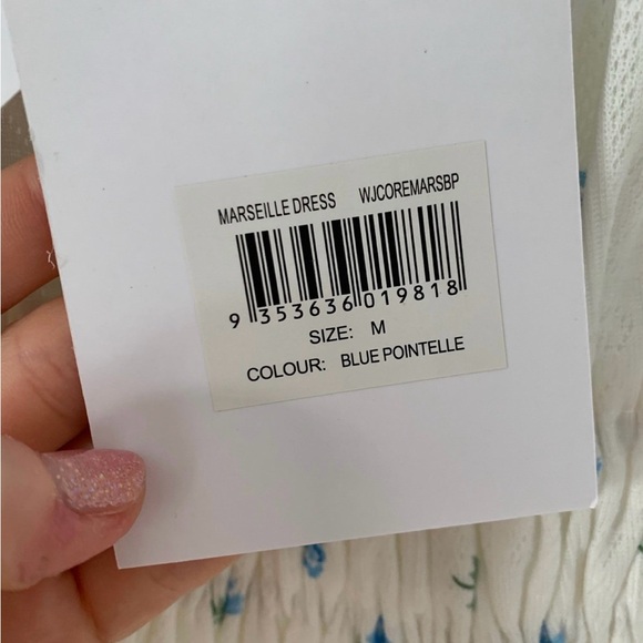 With Jean Marseille Dress Floral Sundress - Picture 4 of 7